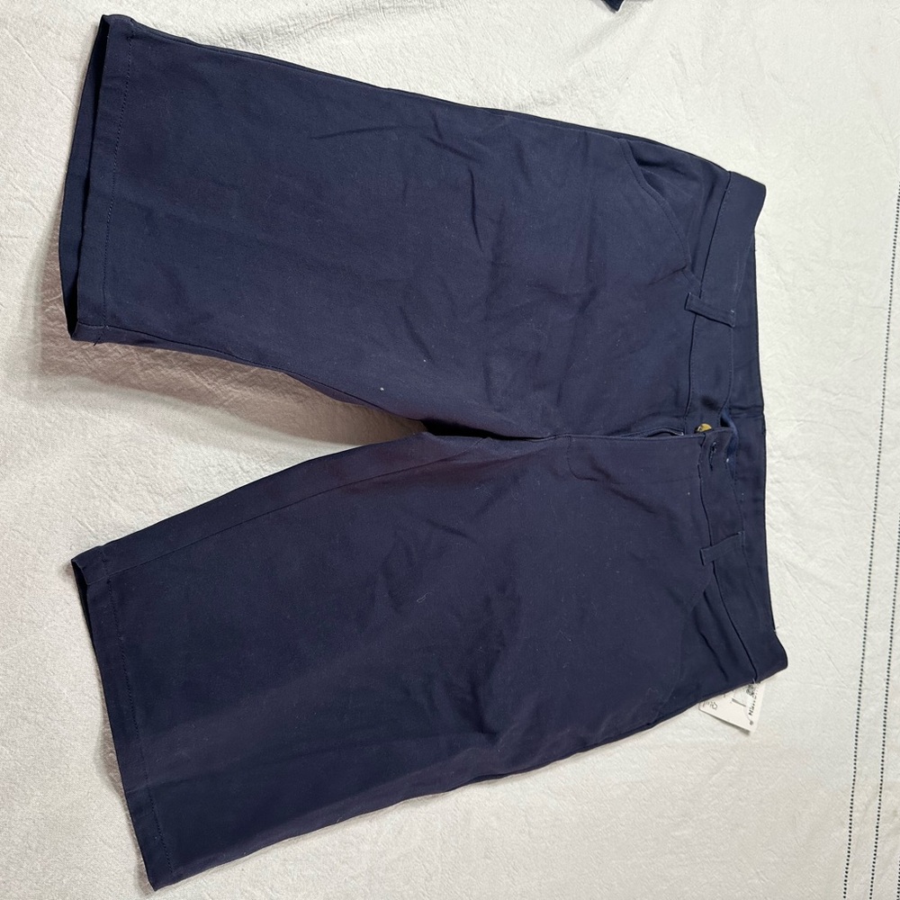 Navy Blue Casual Shorts